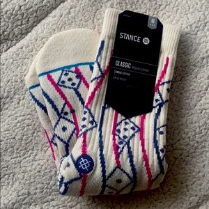 NWT Stance Crew Socks - Dominoes